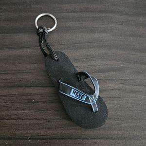 New Vintage Reef Brazil Sandal Keychain